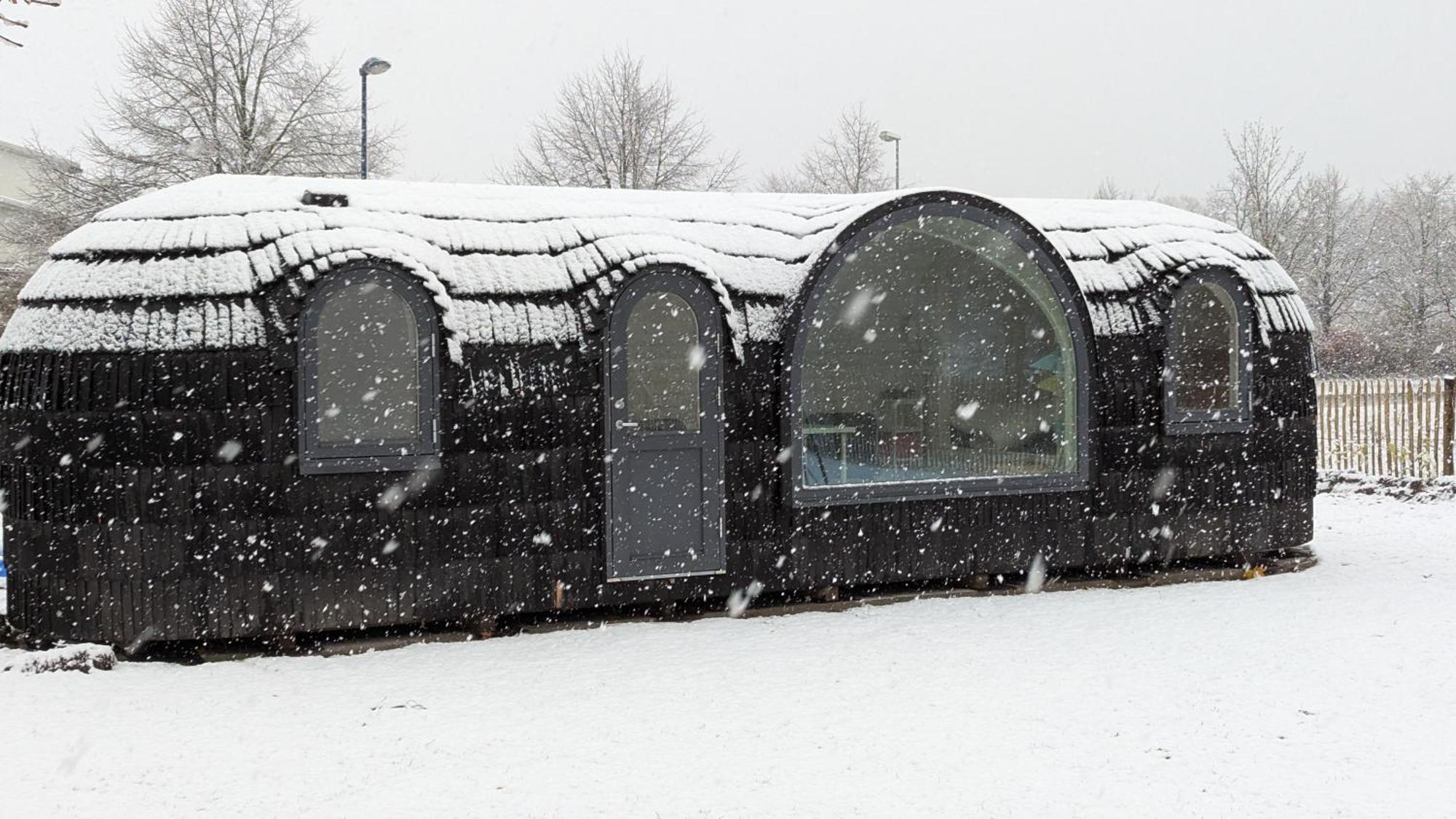 Bettis - Uebernachten Im Iglu-Tinyhaus Tostedt  Dış mekan fotoğraf