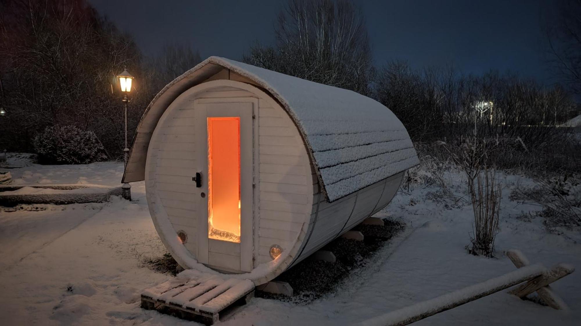 Bettis - Uebernachten Im Iglu-Tinyhaus Tostedt  Dış mekan fotoğraf