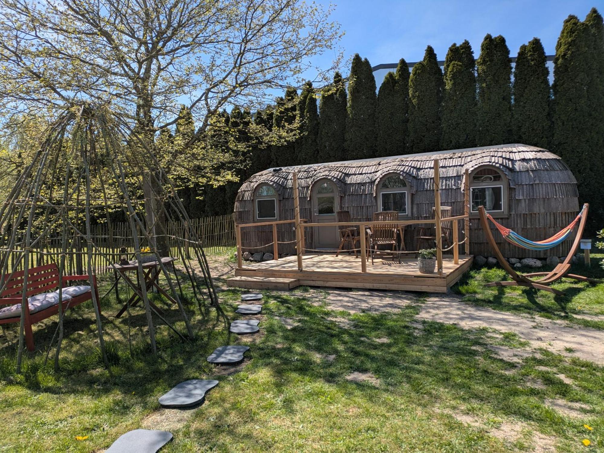 Bettis - Uebernachten Im Iglu-Tinyhaus Tostedt  Dış mekan fotoğraf